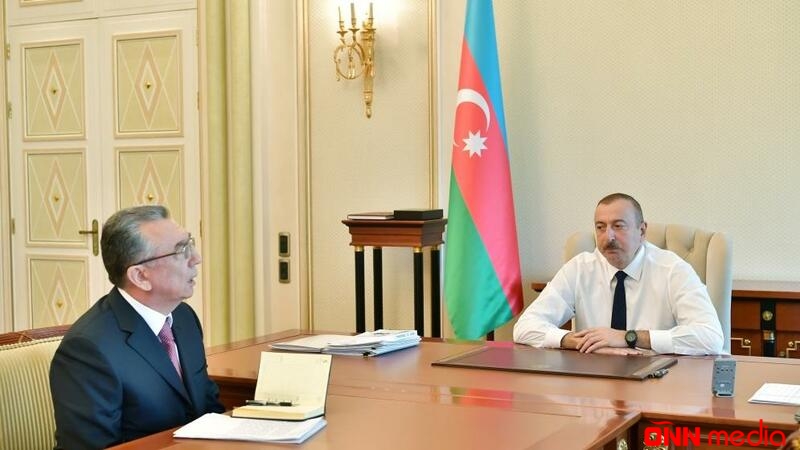 Prezident Eldar Əzizovu qəbul etdi