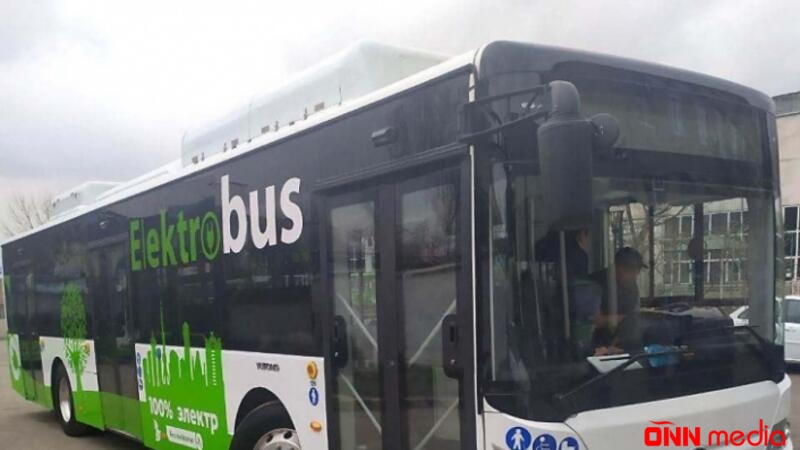 Özbəkistan paytaxtında ilk elektrobus fəaliyyətə başladı