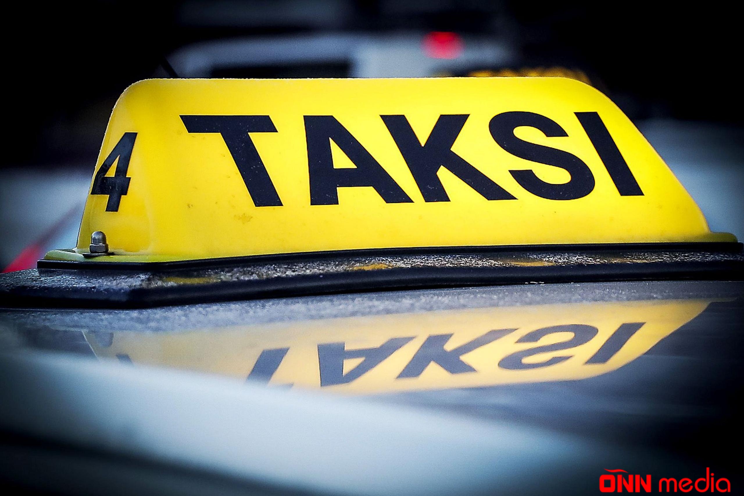 Taksi sürücülərinin diqqətinə