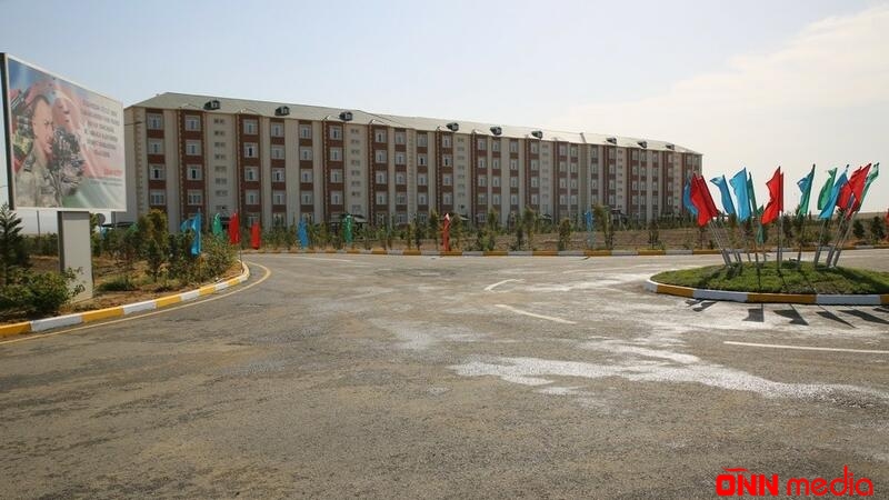 Nazir yeni inşa edilən hərbi hissənin açılışında - Foto