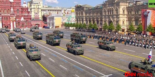 Moskvadakı paradın kosmosdan görüntüsü yayıldı 