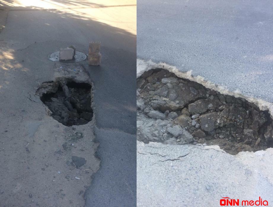 Azərbaycanda bu yol beşinci dəfə ÇÖKDÜ