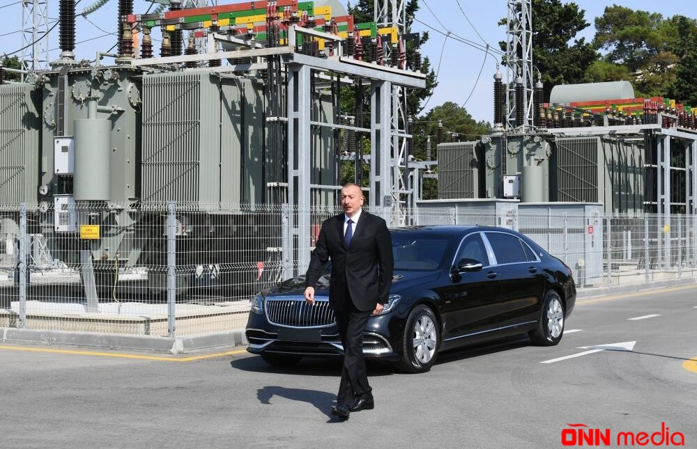 Prezident İlham Əliyev açılışda - FOTO