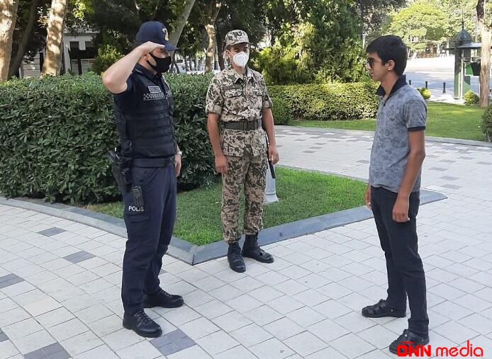 Bakı polisi reyd keçirir - Foto