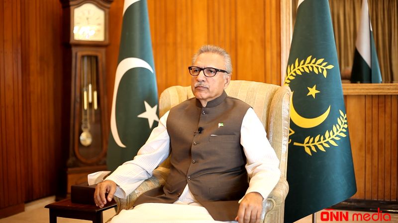 Pakistan Prezidenti Dağlıq Qarabağda törədilən soyqırımından danışdı