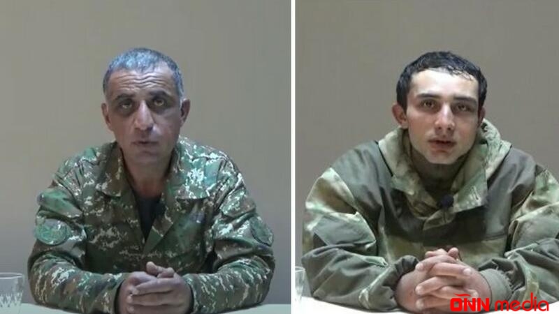 Erməni əsirlərdən İNANILMAZ ETİRAFLAR: Bizə təlimi onlar keçirdi - VİDEO