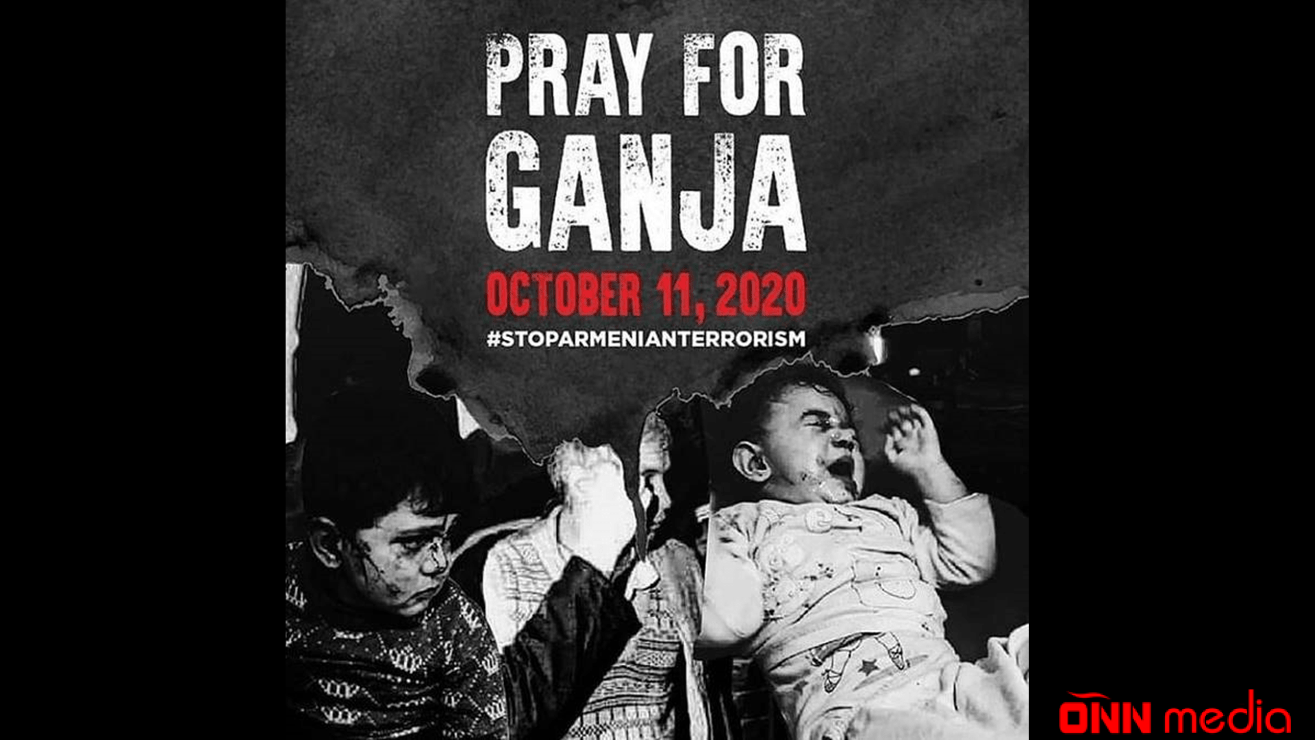 #PrayForGanja həştəqi TREND OLDU