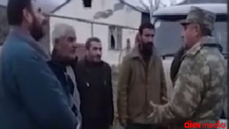 Ermənilər Azərbaycan əsgərlərindən kömək istədi - ANBAAN VİDEO