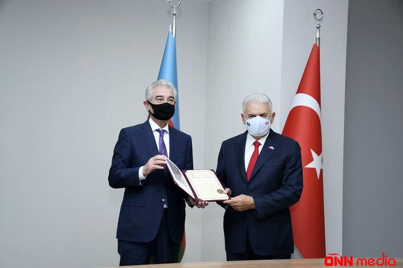 Binəli Yıldırım Bakıda