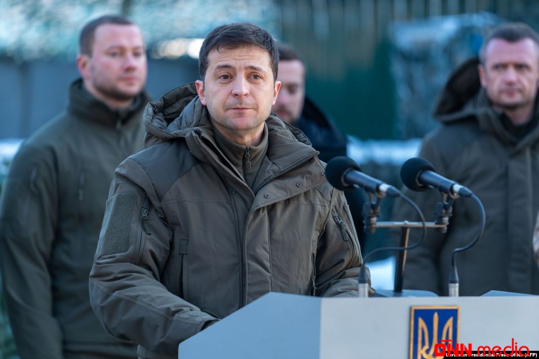 Zelenski Donetskə getdi