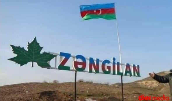 Zəngilanın tarixi adı yeni lövhədə