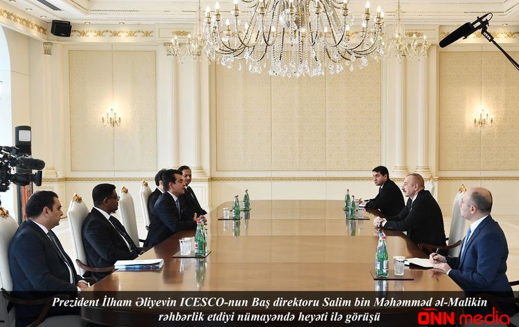 Prezident İlham Əliyev ICESCO-nun Baş direktorunu qəbul edib - YENİLƏNDİ