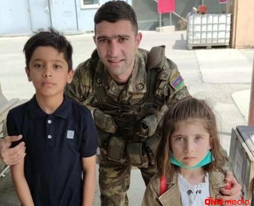 Sülhməramlılarımız sakinlərə yardım etdi