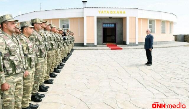 Talıbov 3700 metr yüksəklikdəki postda 