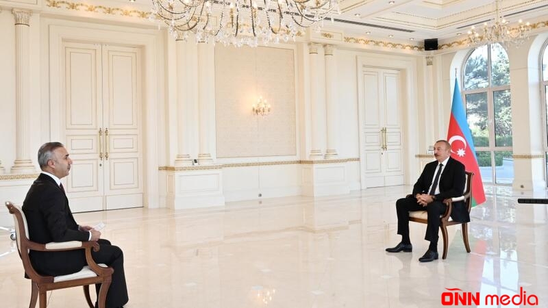 Prezident “Anadolu” agentliyinə müsahibə verdi - TAM MƏTN