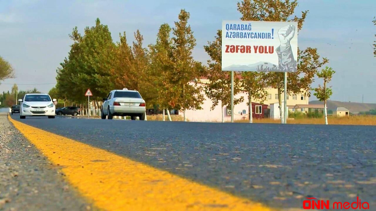 "Zəfər Yolu"nun inşası tamamlanmaq üzrədir