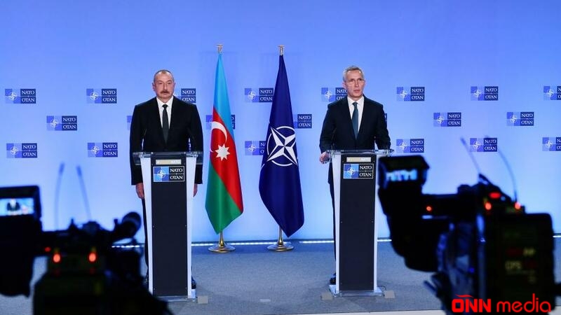 Azərbaycan Prezidentilə NATO Baş katibinin birgə mətbuat konfransı olub - TAM MƏTN