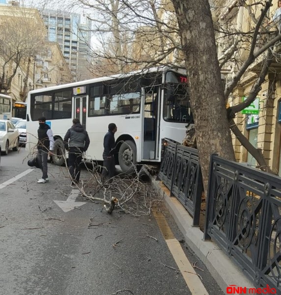 Bakının mərkəzində AĞIR QƏZA