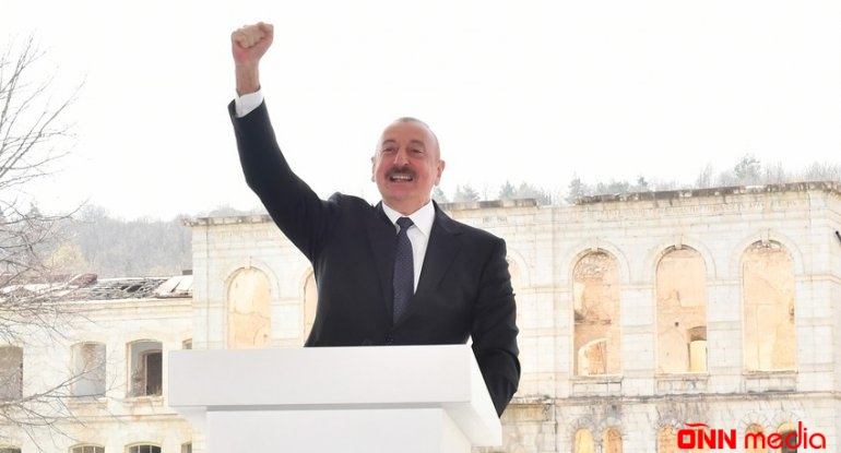İlham Əliyevin Şuşada Dünya Azərbaycanlılarının V Qurultayında çıxışı - CANLI YAYIM