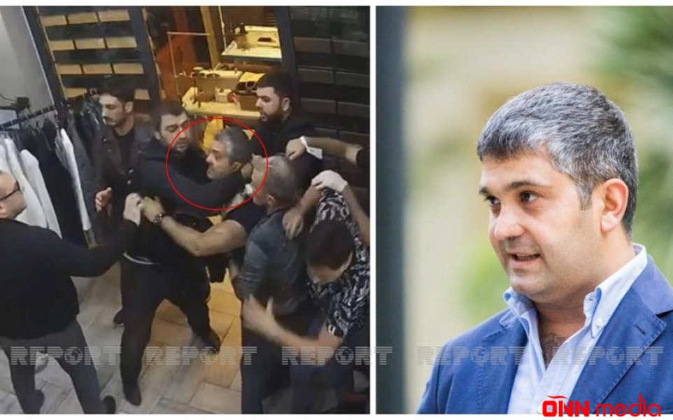 Bakıda Federasiya Prezidenti obyekt sahibini döydü - VİDEO