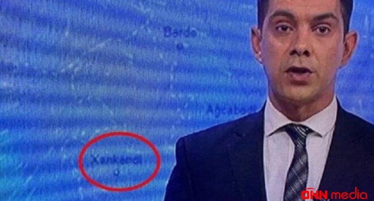 Ermənistan televiziyasında Xankəndi mesajı 