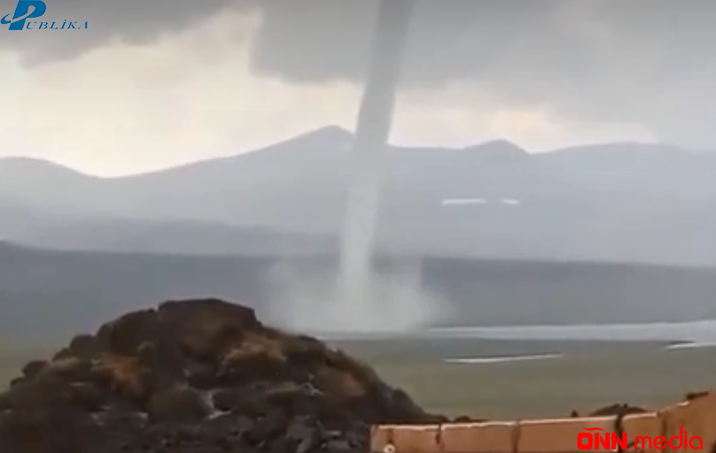 Kəlbəcərdə tornado baş verib