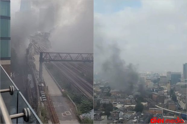 Dəhşətli hadisə: Metrostansiyada yanğın olub