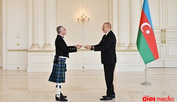 Prezident Böyük Britaniyanın yeni səfirini qəbul edib