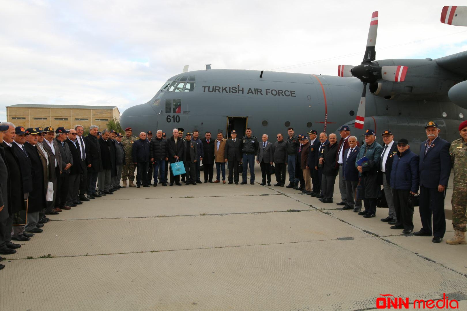 Türkiyəli qazilər Bakıya gəldi