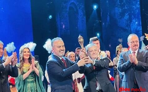 Mədəniyyət paytaxtının simvolu Şuşaya ötürüldü