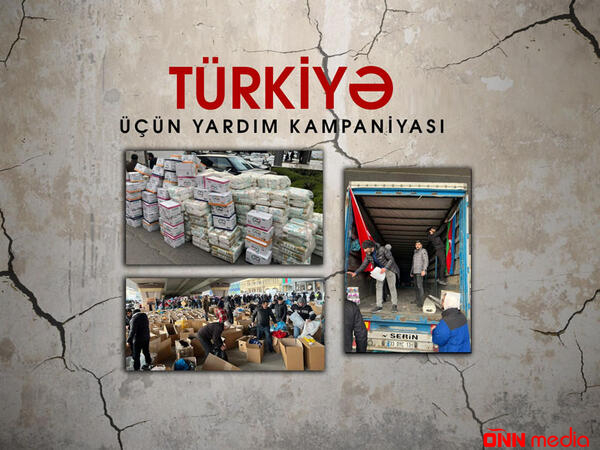 Türkiyəyə yardımla bağlı əhaliyə çağırış