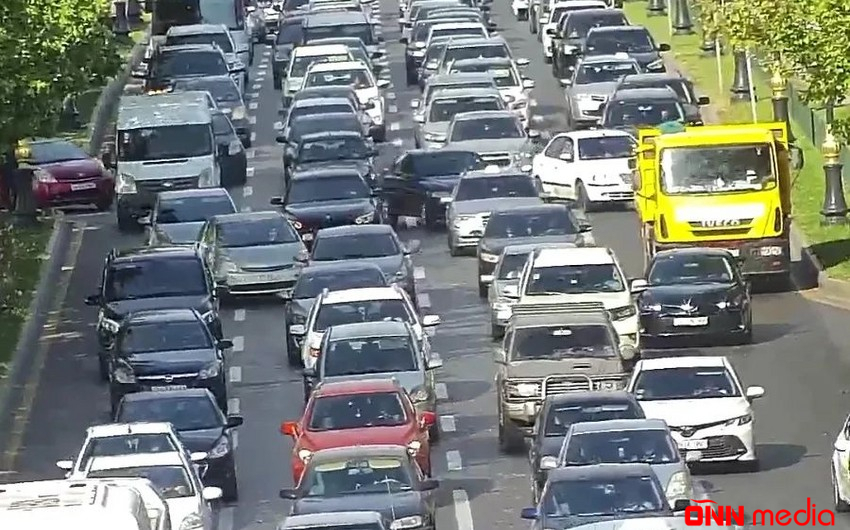 Bakıda bu yollarda sıxlıq müşahidə edilir