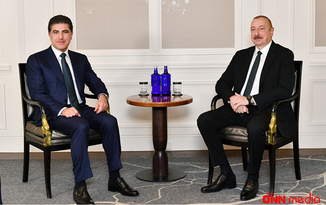 Bərzani İlham Əliyevlə görüşündən yazdı