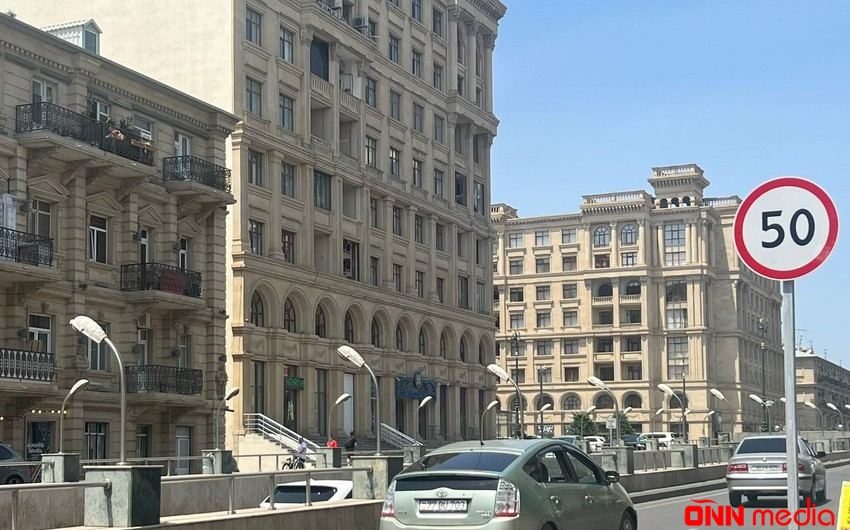 Bakıda bu küçələrdə sürət həddi endirildi