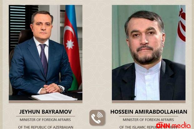 Azərbaycan və İran XİN rəhbərləri telefonla danışıb