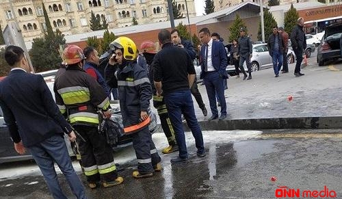 Bakıda kollec yataqxanasında yanğın oldu