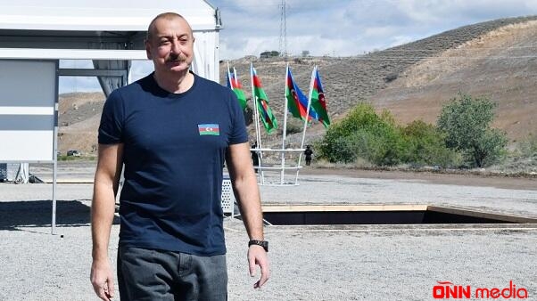 İlham Əliyev Əsgəran qalasında olub