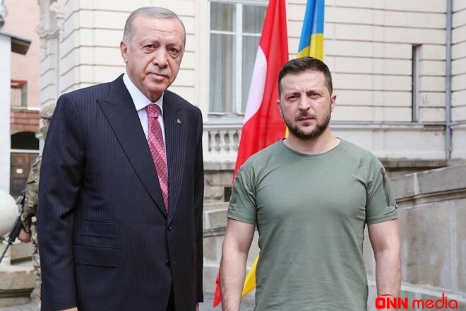 Zelenski Ərdoğanla danışdı