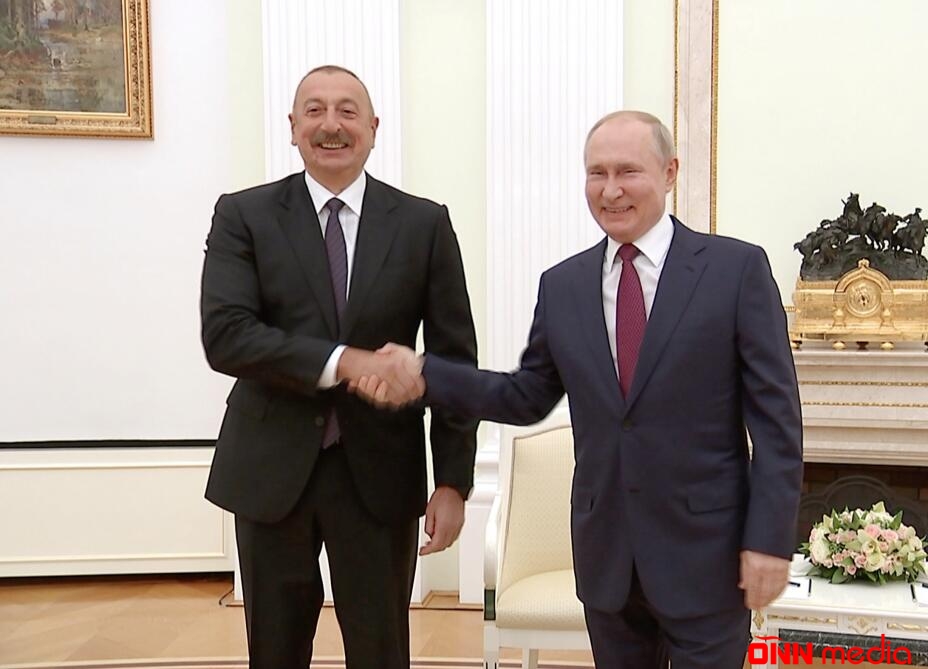 Əliyevlə Putinin görüş saatı açıqlandı