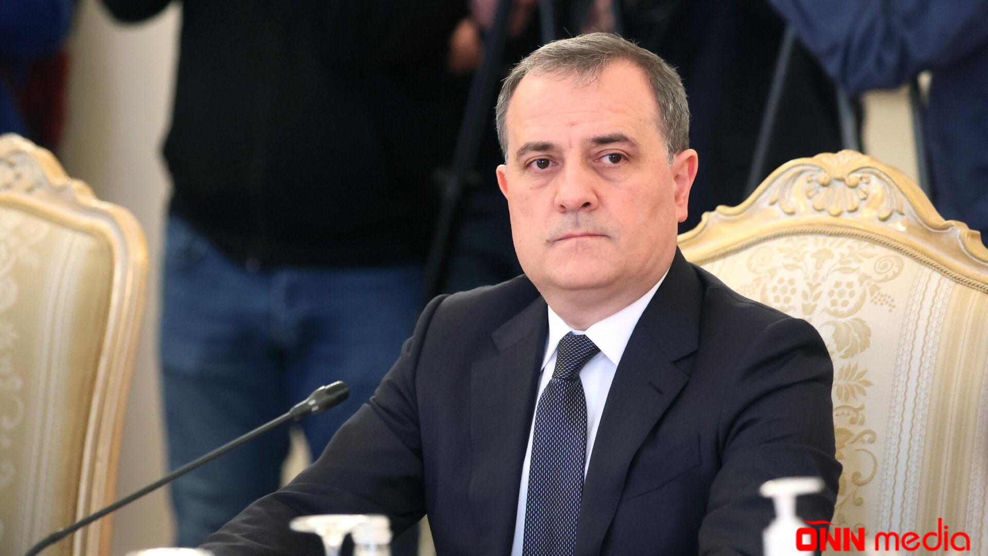 Ceyhun Bayramov Moskvaya gedir