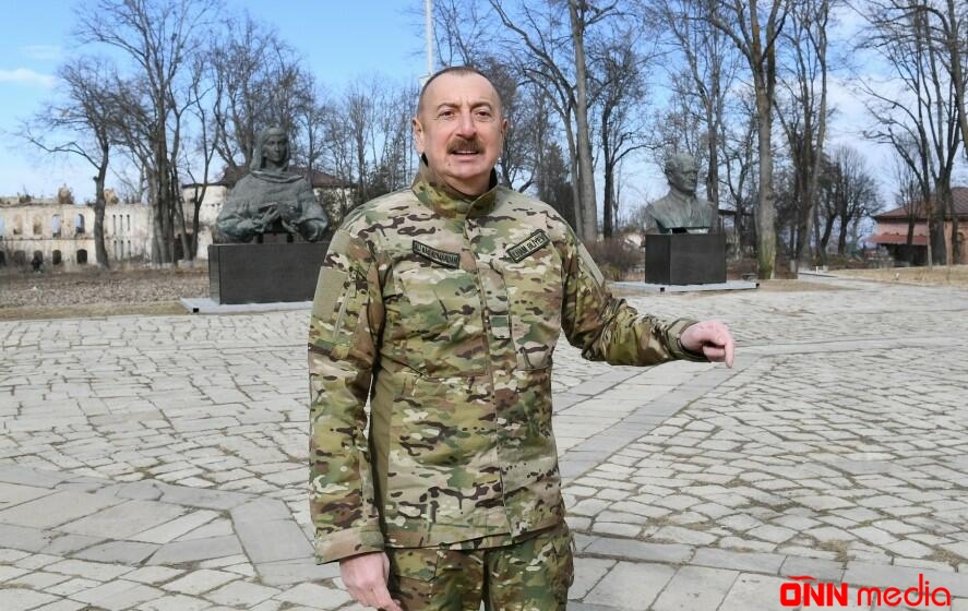 Prezident Kəlbəcərdə tapşırıq verdi: Bu lövhə sökülsün!