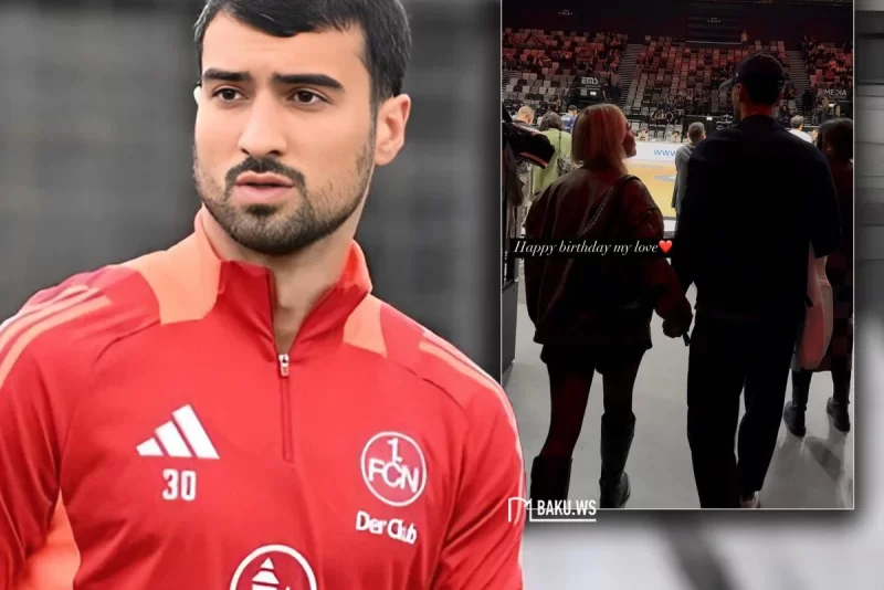 Mahir Emrelidən sevgilisinə ad günü sürprizi