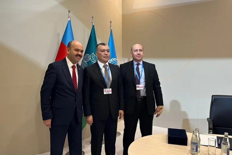 Türkiyəli nazir COP 29-da iştirak edib