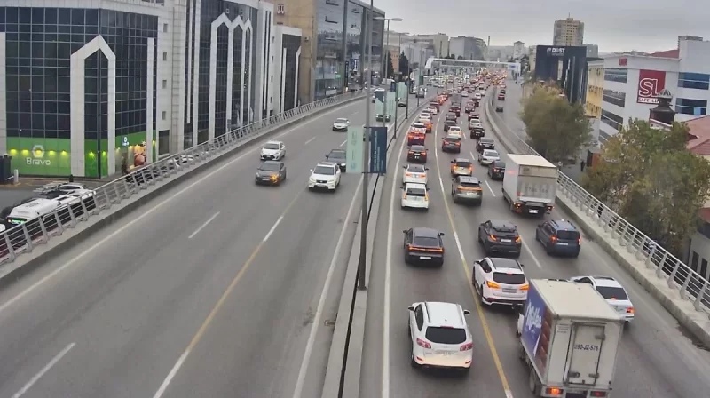 Bakının hansı küçələrində tıxac var?