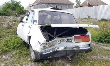 Sabirabadda ağır yol qəzası baş verib