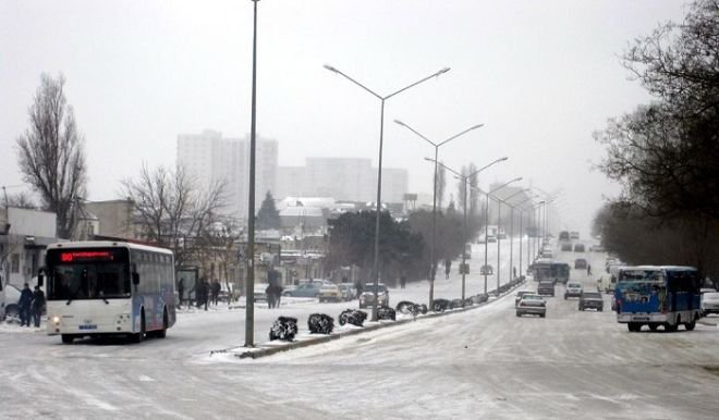 Bakıya bu tarixlərdə qar yağacaq
