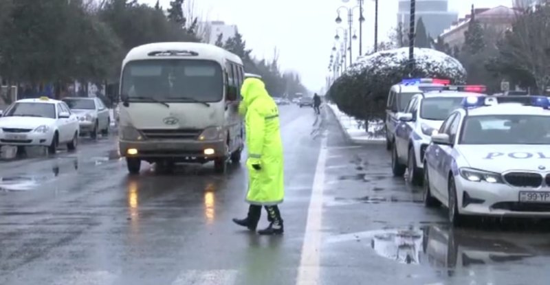 Qarlı havada Şuşaya bu yolla hərəkət edin - Rəsmi müraciət