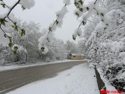 Bakıya qar yağır