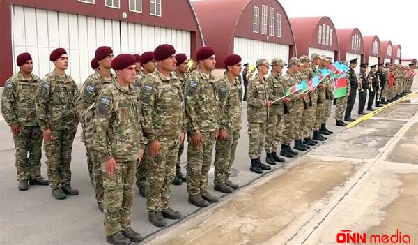 Hərbçilərimiz Türkiyəyə yola salındı 