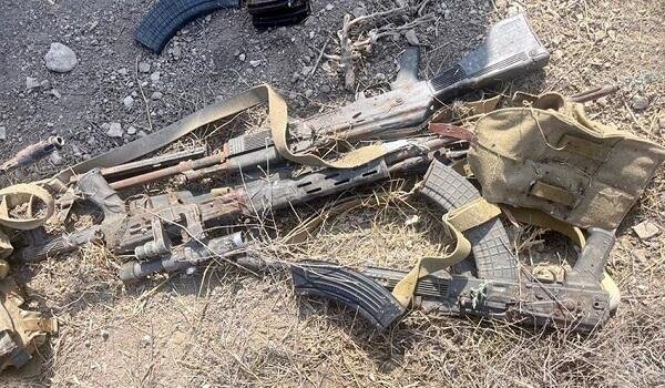 Ermənilərə aid silah sursat aşkarlandı